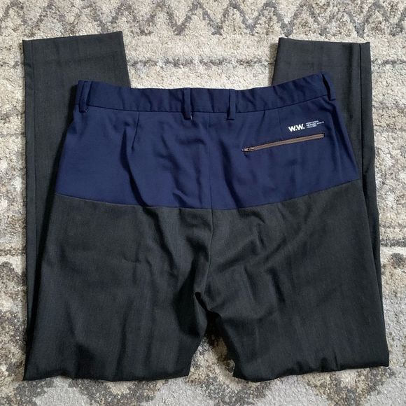 Wood Wood Wool Trouser Dress Pants Large
